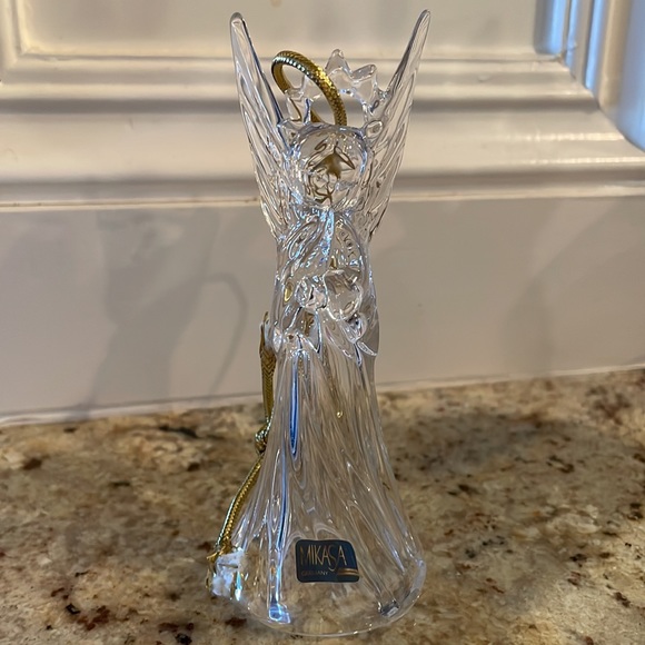Mikasa Vintage Crystal Heavenly Music Angel Ornament - Picture 2 of 7